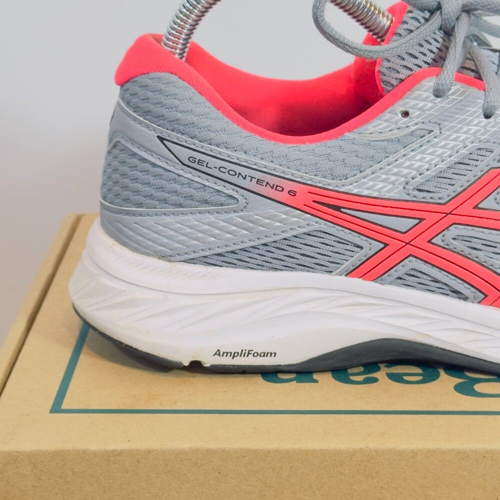 ASICS Gel Contend 6 Women’s Size 8 Sheetrock Diva Pink Running Athletic Sneakers - Picture 2 of 16